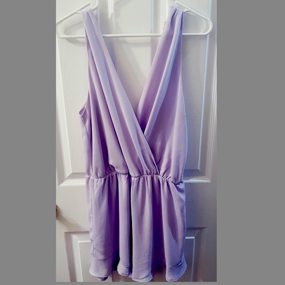 Lavender Romper